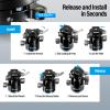 SIRUI 40mm Low Profile Ball Head KS-40, 360 Double Panoramic Aluminium Alloy Tripod Head for Camera, Camcorder, Professional Heavy Duty Ball Head for Tripod, Monopod, Camera Slider, Max Load 25KG view 3