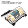 Pissente Power Holder Stereo Distribution Block Box Digital Display, Metal Alloy Plastics, Complete Protective Safety, Automatic Power Off, Suitable for Car, Ships or Other Vehicles (200A) view 2