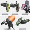 Tydeux 10x25 Waterproof Compact Monocular - Bundle with - Smartphone Telescope Adapter Camera Mount view 3