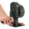 Dpofirs Hand Crank Siren, 110dB Aluminium Alloy Emergency Alarm, Green view 1