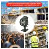 Dpofirs Hand Crank Siren, 110dB Aluminium Alloy Emergency Alarm, Green view 4
