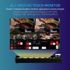 FEELWORLD Multi Video Switcher 10.1 Inch FHD LCD Touch Screen 4X HDMI 1x SDI Input USB3.0 Output 5 Channel Live Streaming Mixer L4 view 3