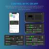 FEELWORLD Multi Video Switcher 10.1 Inch FHD LCD Touch Screen 4X HDMI 1x SDI Input USB3.0 Output 5 Channel Live Streaming Mixer L4 view 4