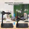 Digital Microscope Stand Magnifier Camera Up Down Adjustable Stand Holder Universal Support Bracket Large Base with Scales (D 5.51 * 3.94 * 0.39in) view 4