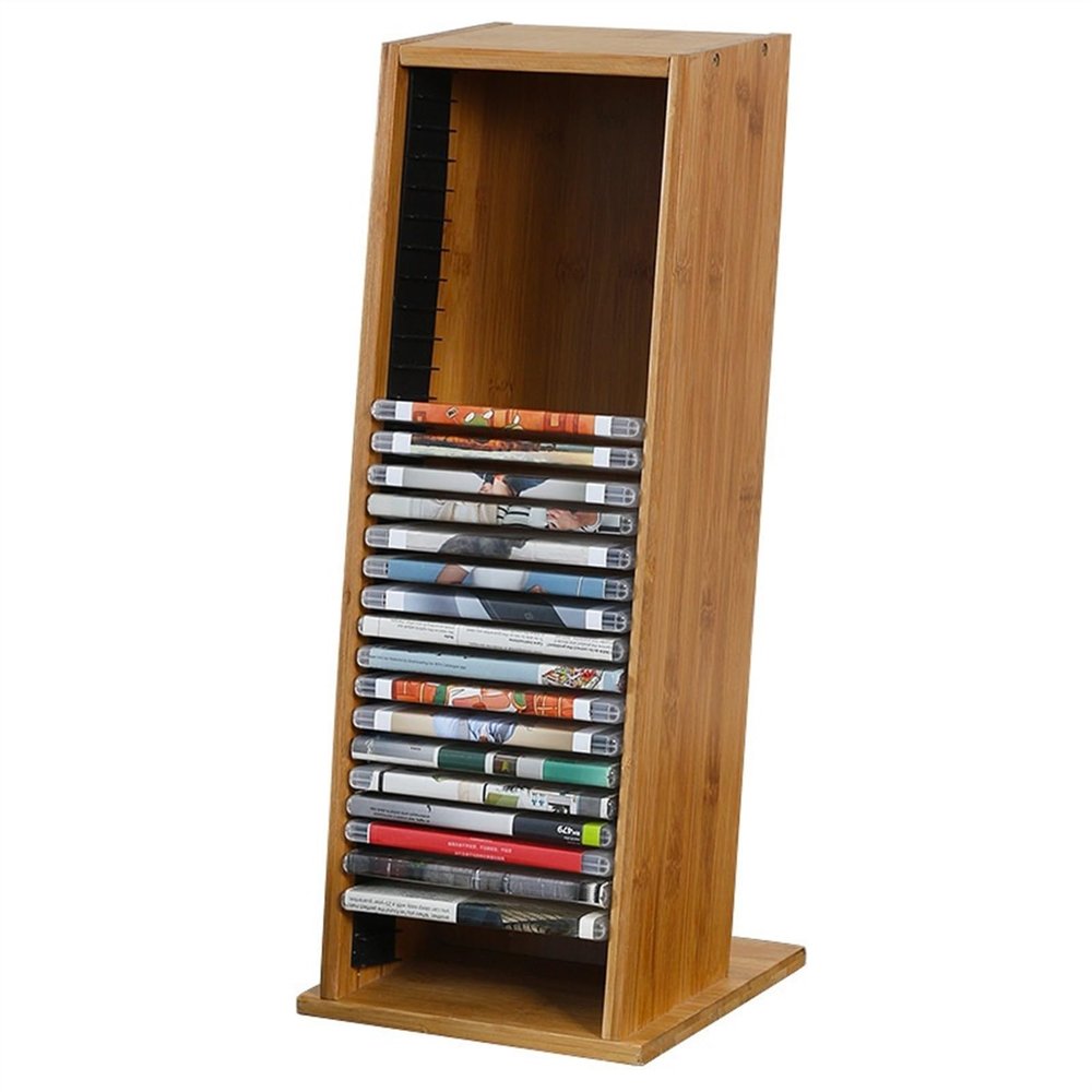 AEYSD-456 Vinyl Record Storage Record Rack cd disc Capacity Rack Vinyl Record Storage Rack Creative Record Crate