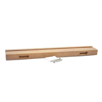 AEYSD-456 Vinyl Record Storage Durable Beech Record Display Stand Bracket Turntable Holder for LP Vinyl Records Record Crate (Color : Wood Color)