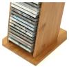 AEYSD-456 Vinyl Record Storage CD Storage Box Attractive & Stylish Design Opening - CD Rack Holds 39 CD: Place On Shelf Table Desk Organize Media Record Crate view 3