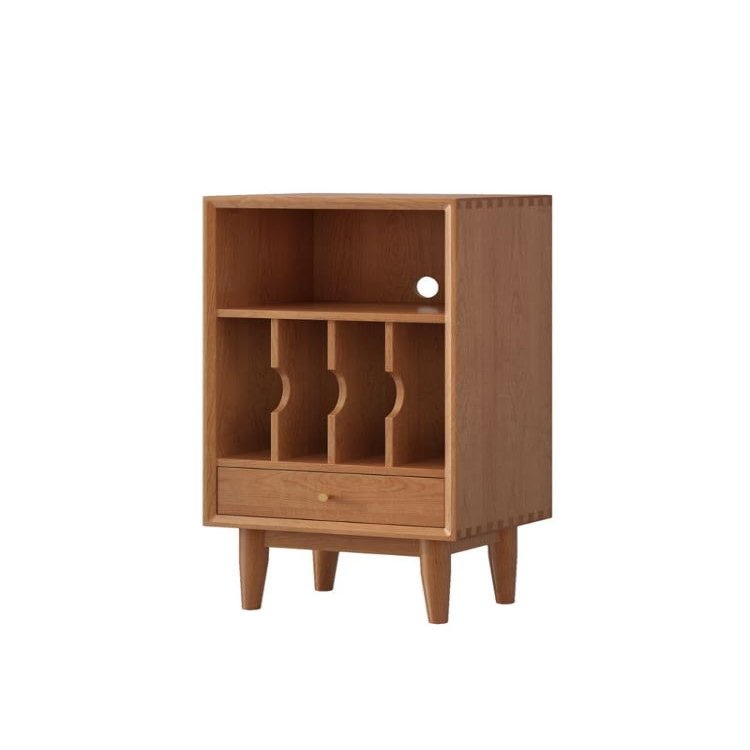 AEYSD-456 Vinyl Record Storage Record Cabinet Solid Wood Small Bookcase Storage Cabinet Album Display Shelf CD Magazine Cabinet Record Player Cabinet Record Crate