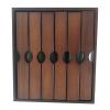 AEYSD-456 Vinyl Record Storage CD Storage Box Media Storage Rack Shelving and Organizer-6.7 X 5.9 X 7.6 Inches Disc Holders Record Crate view 2