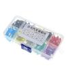 EDRIWYIM 100pcs/lot Car Auto Medium Size Standard Blade Fuse Box Plastic Box Assortment with 2A 3A 5A 7.5A 10A 15A 20A 25A 30A 35A Fuses view 1