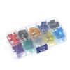 EDRIWYIM 100pcs/lot Car Auto Medium Size Standard Blade Fuse Box Plastic Box Assortment with 2A 3A 5A 7.5A 10A 15A 20A 25A 30A 35A Fuses view 2