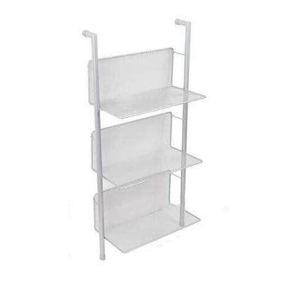 AEYSD-456 Vinyl Record Storage Vinyl Record Storage Rack, 3/6 Tier Floor Standing Metal Shelf Bookshelf, Wall Mounted Document, Newspaper and Magazine Display Storage Record Crate (Size : Small)