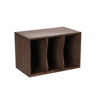 AEYSD-456 Vinyl Record Storage LP Vinyl Record Storage Cabinet Classical Nostalgic Album Stacking Collection Cabinet Audio Storage Cabinet CD Rack Record Crate