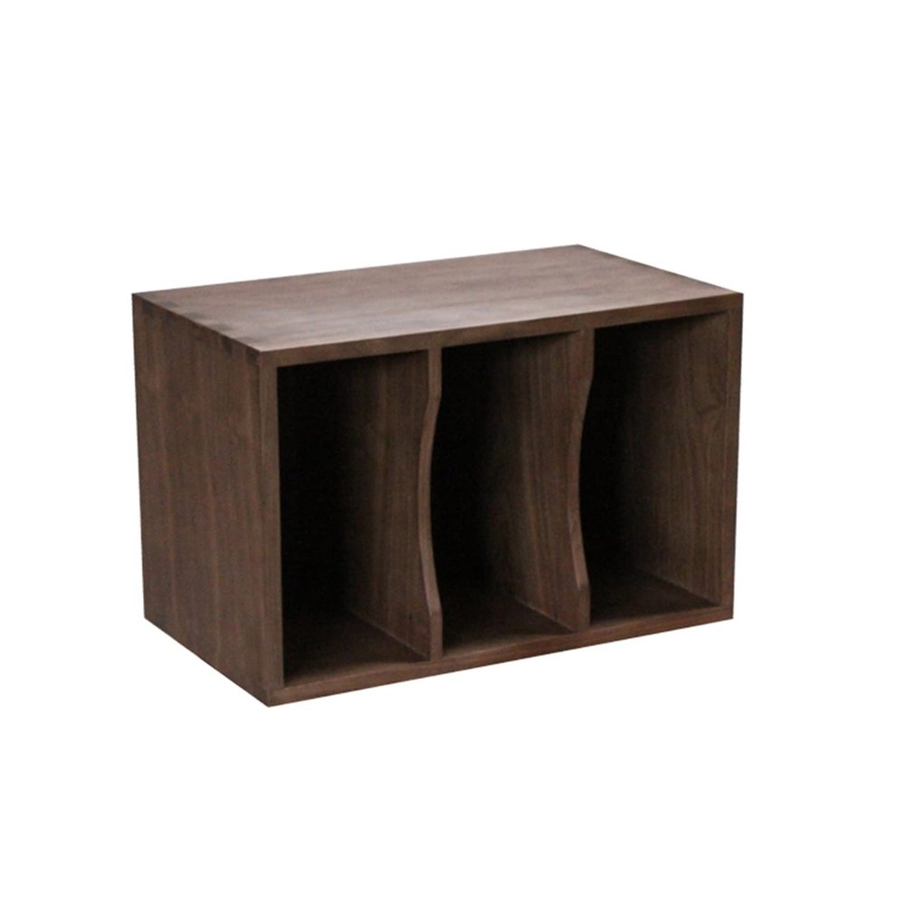 AEYSD-456 Vinyl Record Storage LP Vinyl Record Storage Cabinet Classical Nostalgic Album Stacking Collection Cabinet Audio Storage Cabinet CD Rack Record Crate
