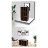 AEYSD-456 Vinyl Record Storage LP Vinyl Record Storage Cabinet Classical Nostalgic Album Stacking Collection Cabinet Audio Storage Cabinet CD Rack Record Crate view 4