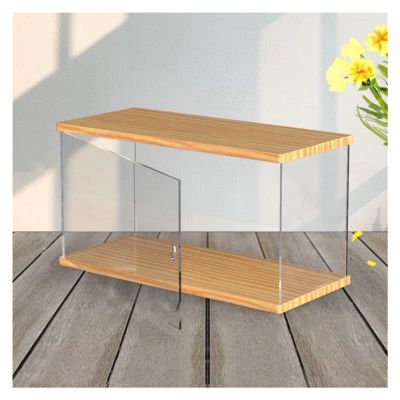 AEYSD-456 Vinyl Record Storage DVD/CD Storage Box Acrylic Storage Container Small Books/Booklets, Video Game Cases and Video Game Controllers Record Crate