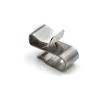 NPQPNAFC PV Cable Clips 304 Stainless Steel 90 Degree Solar Photovoltaic Cable Clamp Photovoltaic Cable Clamp Assembly Clamp Solar Wire Clips Hub (Size : 300 Pieces) view 2