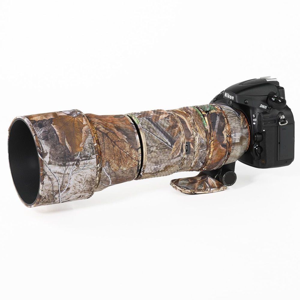 CHASING BIRDS Lens Camouflage Waterproof Coat for Sigma 150-600mm F5-6.3 DG OS HSM Contemporary Rainproof Lens Protective Cover Version IV (Forest Camouflage, with 2.0X TC (TC-2001))