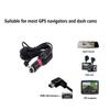 Dash Cam Charger Cable GPS Navigator Charger Cable for Mini USB Port Device Dash Cam GPS Navigator MP3 Player for 12V Car and 24V Truck Car Power Adapter Cable (5V 2.0A) view 4