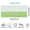 YUYAO Large Mouse Pad Cute Gaming Mouse Mat XXL Extended Green Grassland Landscapes Desktop Mausepad Kawaii Office Keyboard Desk Pads with Non-Slip Rubber Base(Size:70x30cm) view 2
