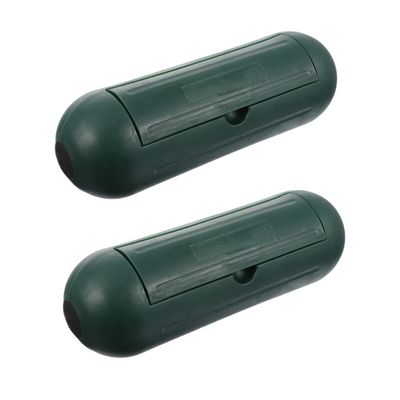 WHAMVOX 2pcs Outdoor Extension Cord Covers Heavy-Duty Insulated Cable Seal for Rain Dust for Socket Patio Light Use