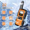 Gaswei G2pro Walkie Talkies Long Range for Adults, Waterproof, Shock Resistant & Rechargeable Two-Way Radio with VOX 2 Pack(Orange) view 2