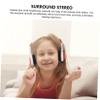 DOITOOL 2pcs Foldable Boy Girl Headphones Stereo Headset for Students Comfortable Earphone for Travel Design Rotatable Earmuffs for Boys Girls view 4