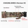 CHASING BIRDS Lens Camouflage Waterproof Coat for Sigma 150-600mm F5-6.3 DG DN OS Sports Rainproof Lens Protective Cover Version IV (Reed Camouflage, with SEL 1.4X and 2.0X TC) view 3