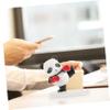 DOITOOL Cartoon Panda Phone Stand Durable Cell Phone Holder for Desk and Office Cute Panda Design for Streaming and Watching Movies Friends and Family view 3