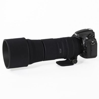 CHASING BIRDS Lens Camouflage Waterproof Coat for Sigma 150-600mm F5-6.3 DG OS HSM Contemporary Rainproof Lens Protective Cover Version IV (Classic Black)