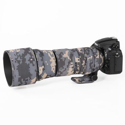 CHASING BIRDS Lens Camouflage Waterproof Coat for Sigma 150-600mm F5-6.3 DG OS HSM Contemporary Rainproof Lens Protective Cover Version IV (Digital Camouflage, with 1.4X TC (TC-1401))