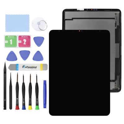 11" New Screen Replacement for iPad Pro 11 2nd Gen A2068 A2230 A2228 A2231 (2020) LCD Display Touch Glass Screen Digitizer Panel Assembly Replacement Part with Tools