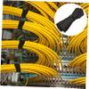 Homoyoyo 50pcs Cable Straps Reusable Wire Organizer for Tidy Cable Management Easy to Use Fastening Ties for Home Office Cords Self-adhesive Durable view 3