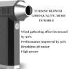 OUOQNUE 120000RPM Powerful Mini Turbo Vacuum Blower, 3 Gear Adjustable Portable Jet Blower, Cordless Turbo Jet Blower, for House Computer Keyboard Dust Cleaning view 4