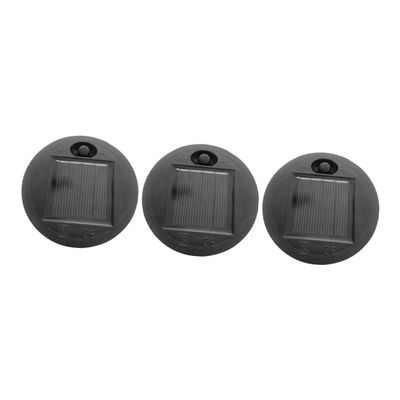 OSALADI 3pcs Solar Lamp Head Replacement for Outdoor Lights Lanterns Solar Panel Top