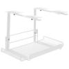 Zerodeko Cable Management Basket Under Desk Wire Holder Cord Managing Bracket Tidy Desk view 1