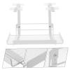 Zerodeko Cable Management Basket Under Desk Wire Holder Cord Managing Bracket Tidy Desk view 4