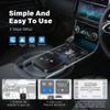Wireless CarPlay Adapter 2 IN 1 Plug and Play Wired to Wireless Car Play Adapter Android Auto Dongle, Aux Compatible All Car Models Smart Carplay Box Support iPhone 6+/iOS 10+/Android 11.0+ view 2