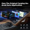 Wireless CarPlay Adapter 2 IN 1 Plug and Play Wired to Wireless Car Play Adapter Android Auto Dongle, Aux Compatible All Car Models Smart Carplay Box Support iPhone 6+/iOS 10+/Android 11.0+ view 4