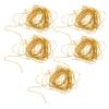 Operitacx Round Rope Bundles of Polyester Decorative Twine for Wrapping Crafts and Holiday Decor and Flexible Gold Rope for Present Ties and Embellishments view 1