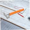 jojofuny Stainless Steel Tent Ground Portable Hand Hammer Tool for Camping Heavy Duty Nail Puller Hammer Alloy Tip view 4