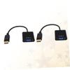 OSALADI 2pcs Displayport to Converter Cable Male to Female Adapter for Projector Tv and Led Display Black Easy to Use for Setup view 4