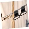 Anneome 15pcs Plastic Tent Hooks for Outdoor Camping Tent Pole Connection Clips Lightweight Accessories for Garages Sheds and Hiking view 4