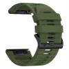 OUTVI 22mm watch band for garmin fenix 5 6 7 pro Sapphire Solar Forerunner 965 955 935 745 epix Pro Gen 2 47mm only soft silicone quick fit 22 watch bands replacement for men women Army green view 1