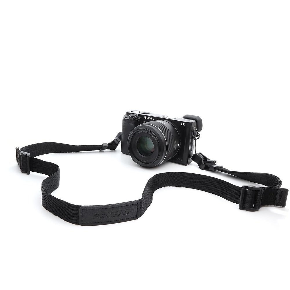 FEFUE Quick Magnetic Buckle Camera Shoulder Strap Lanyard Camera Straps for Photographers for DSLR SLR Magnetic Camera Neck Strap (Black)