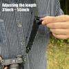 FEFUE Quick Magnetic Buckle Camera Shoulder Strap Lanyard Camera Straps for Photographers for DSLR SLR Magnetic Camera Neck Strap (Black) view 4