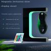 FXNFXLA Levitating Shoe Display Stand, Magnetic Floating Sneaker Display Stand, 360 Rotating Acrylic Stand with 16-Color Led Lights, for Shoes Weighing 300-600g, Used for Advertising Exhibitions view 4