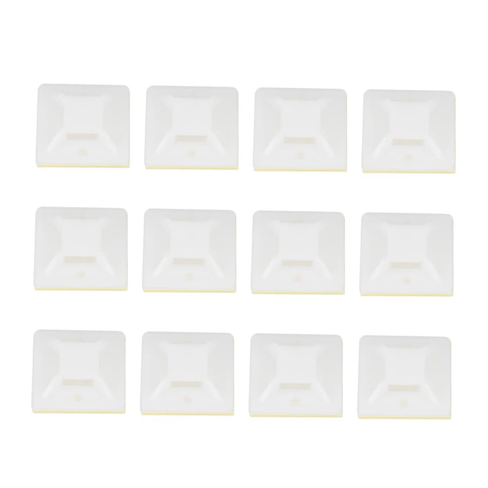 Veemoon Cable Tie Mounts Self-adhesive Bases 1000pcs Bulk Pack for Home Office