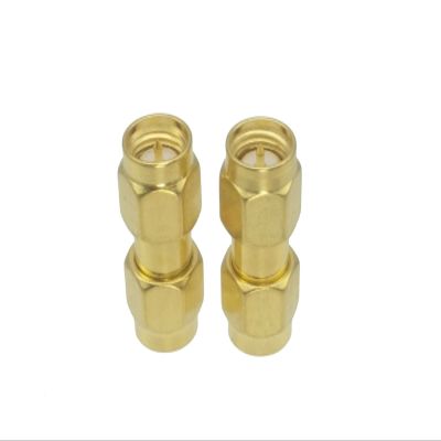 SMA Male To SMA Male Plug In Series RF Coaxial Adapter Connector (Size : More than 50Pcs)
