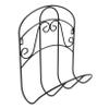 POPETPOP Heavy Duty Hose Storage Bracket Wall Mount Garden Hose Rack Decorative for Garden view 1